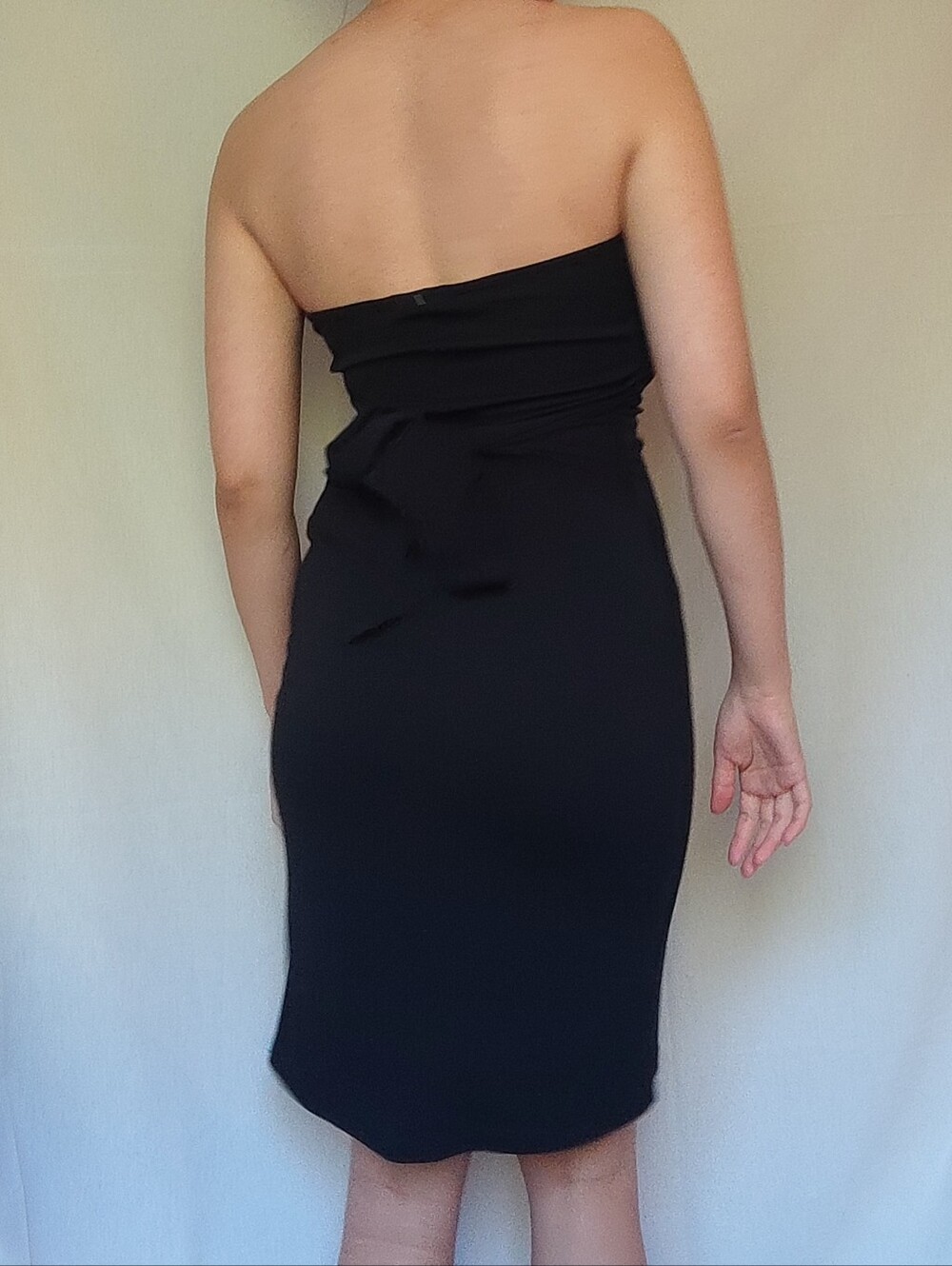 Anne.x Black Strapless Dress - Picture 2 of 4